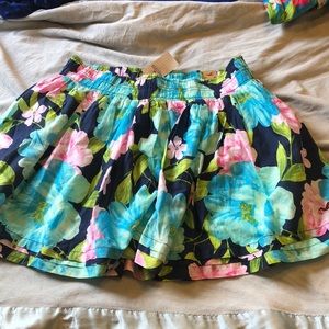 Hollister skirt blue  🌹 size large NWT